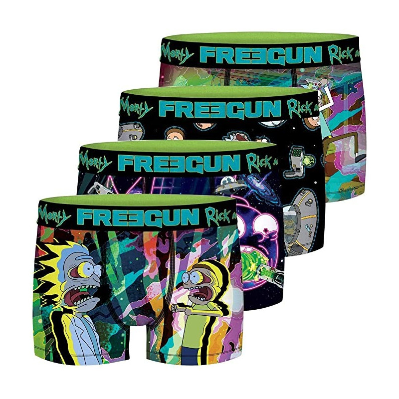 Lot de 5 Boxer Surprises Aléatoires Homme Freegun - Lot de boxers original The Duck