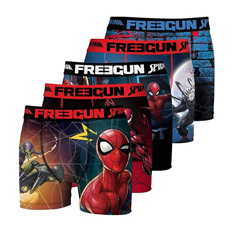 Lot de 5 Boxer Surprises Aléatoires Homme Freegun - Lot de boxers original The Duck