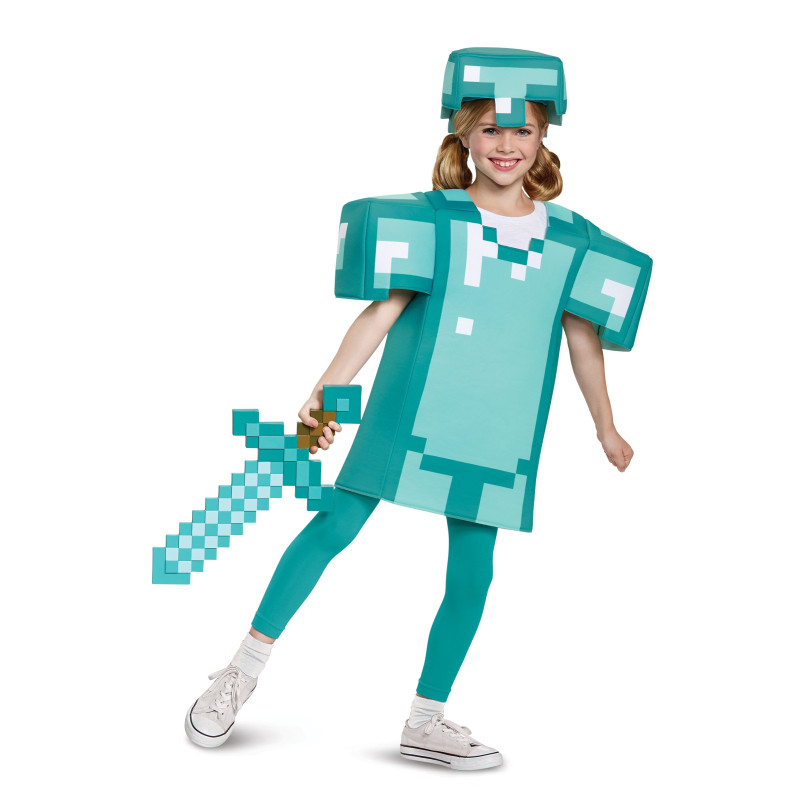 Epée de Minecraft disguise - arme minerait adulte et enfant the duck