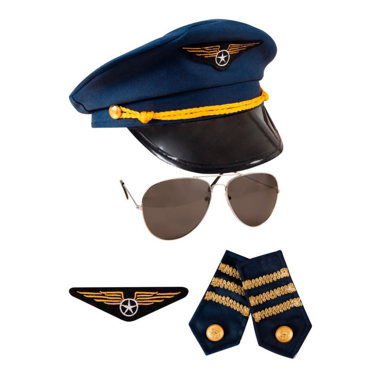 Set Accessoires Pilote Avion PtitClown