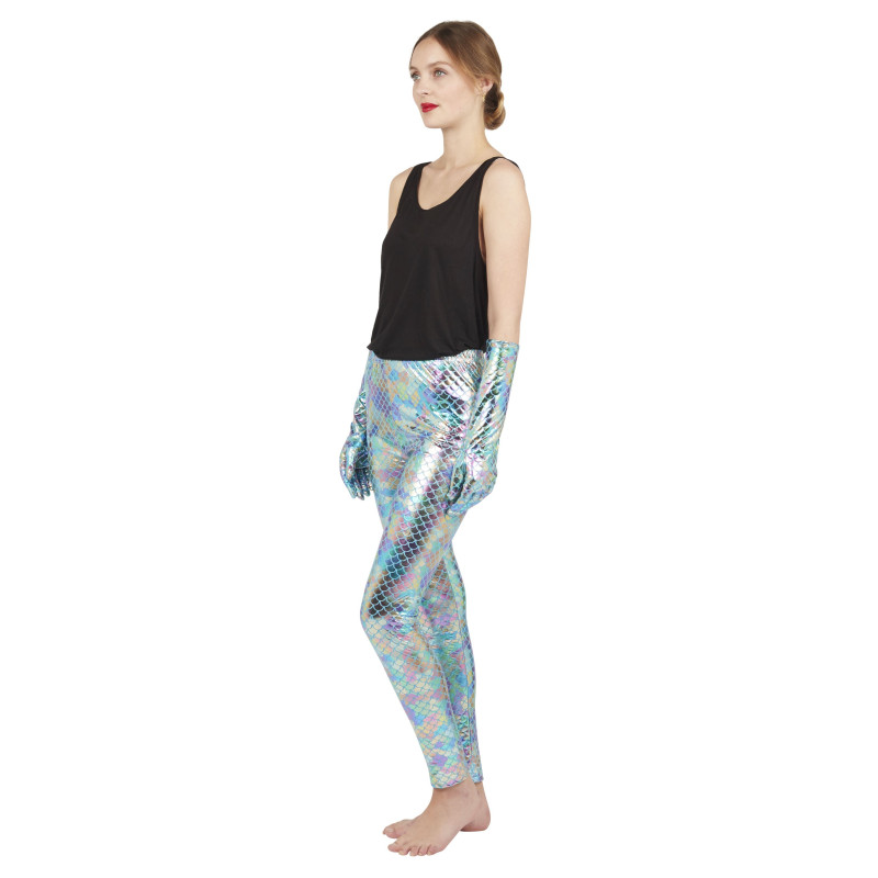 Legging Sirène Multicolore à Ecailles