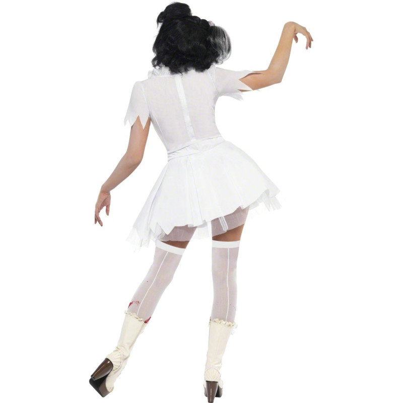 Déguisement Poupée Zombie Femme - Costume Zombie Femme Halloween The Duck