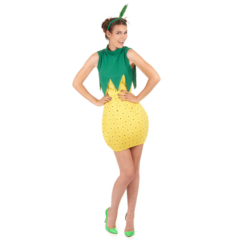 Déguisement d'ananas femme Jadeo