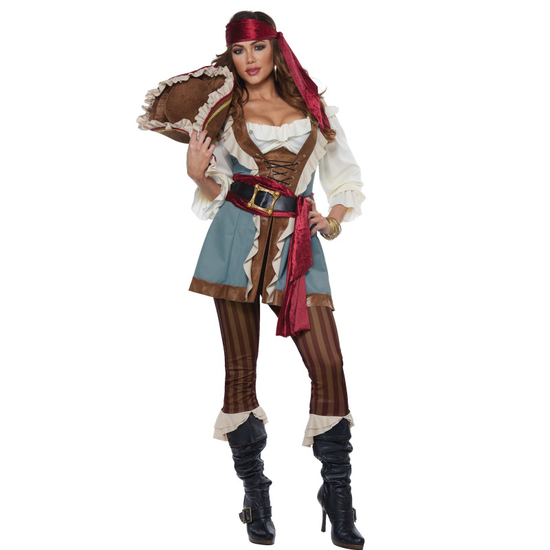 Déguisement pirate luxe femme Jadeo