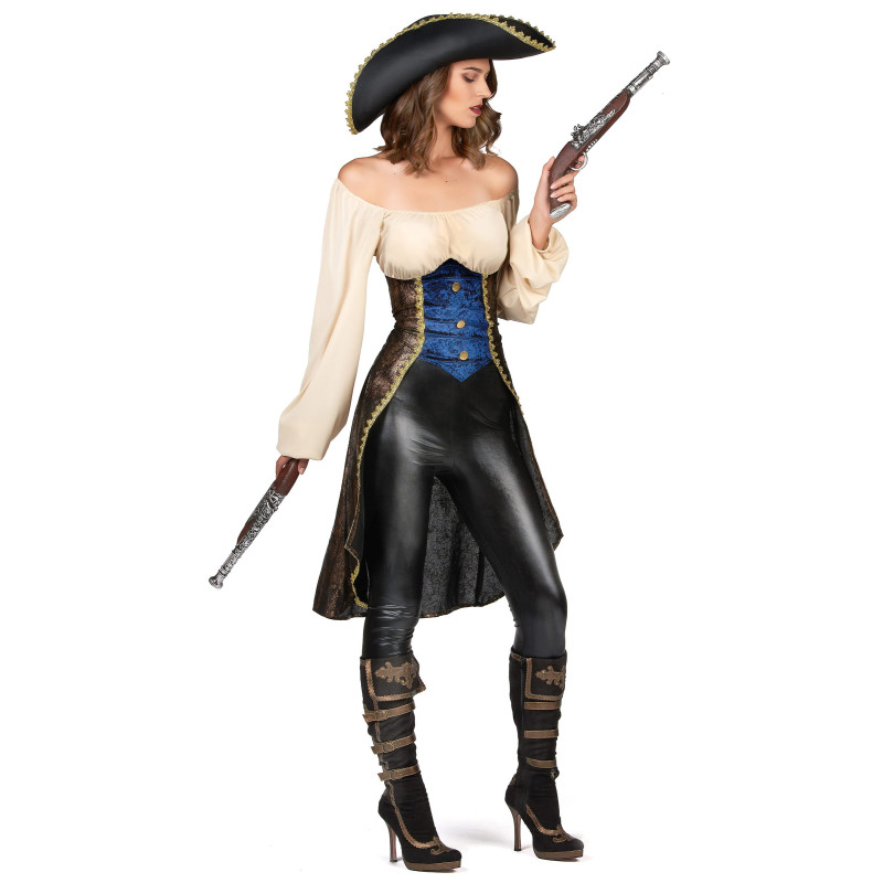 Déguisement pirate marron femme Jadeo