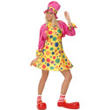 Déguisement clown amusant femme Jadeo