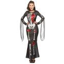 Déguisement robe squelette femme Dia De los Muertos Jadeo