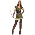 Déguisement archer vert des bois femme Jadeo