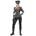 Déguisement capitaine steampunk luxe femme Jadeo