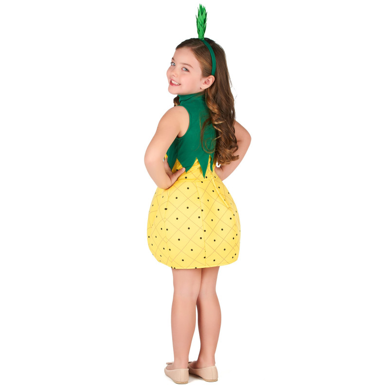 Déguisement robe ananas fille Jadeo