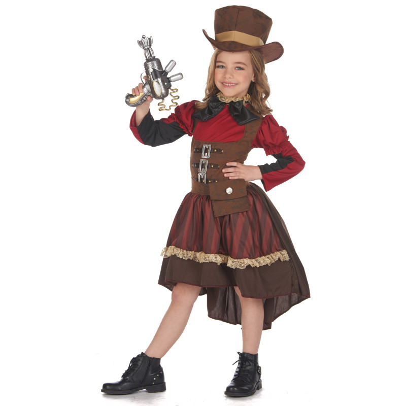 Déguisement steampunk luxe fille Jadeo