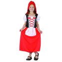 Déguisement chaperon rouge long fille Jadeo