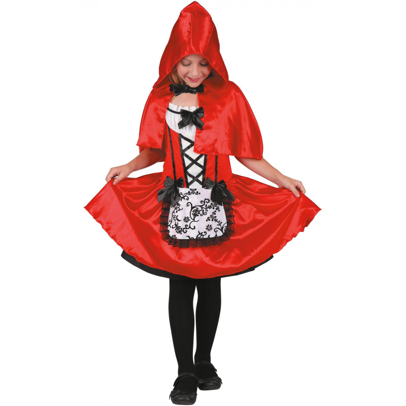 Déguisement petit chaperon rouge fille Jadeo