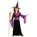 Déguisement sorcière avec chapeau fille Halloween Jadeo