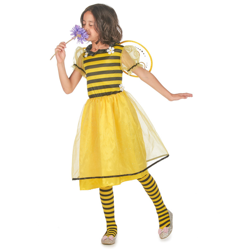 Déguisement abeille tutu avec ailes filles Jadeo