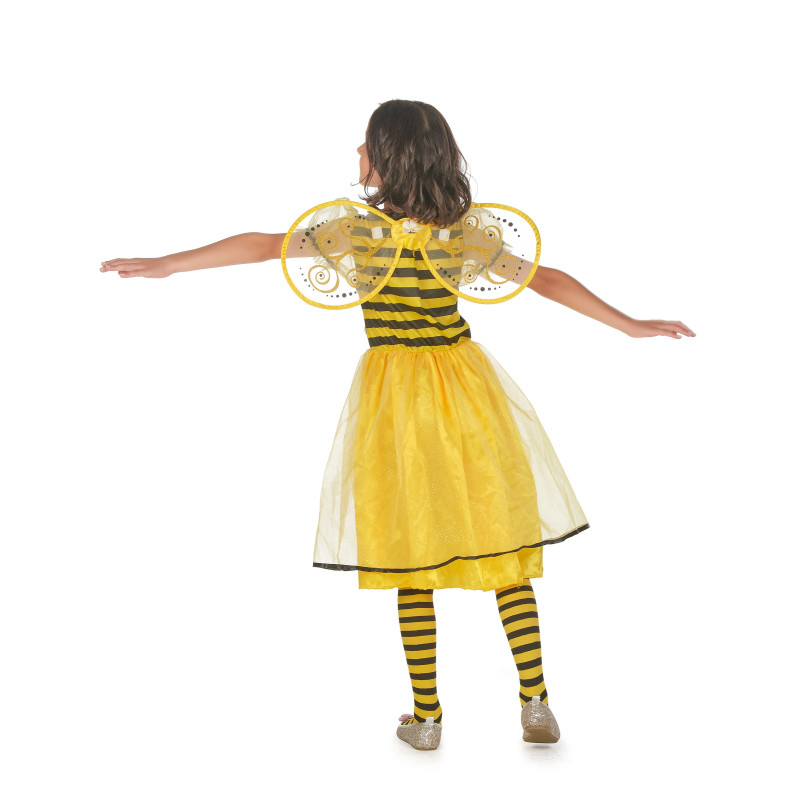 Déguisement abeille tutu avec ailes filles Jadeo