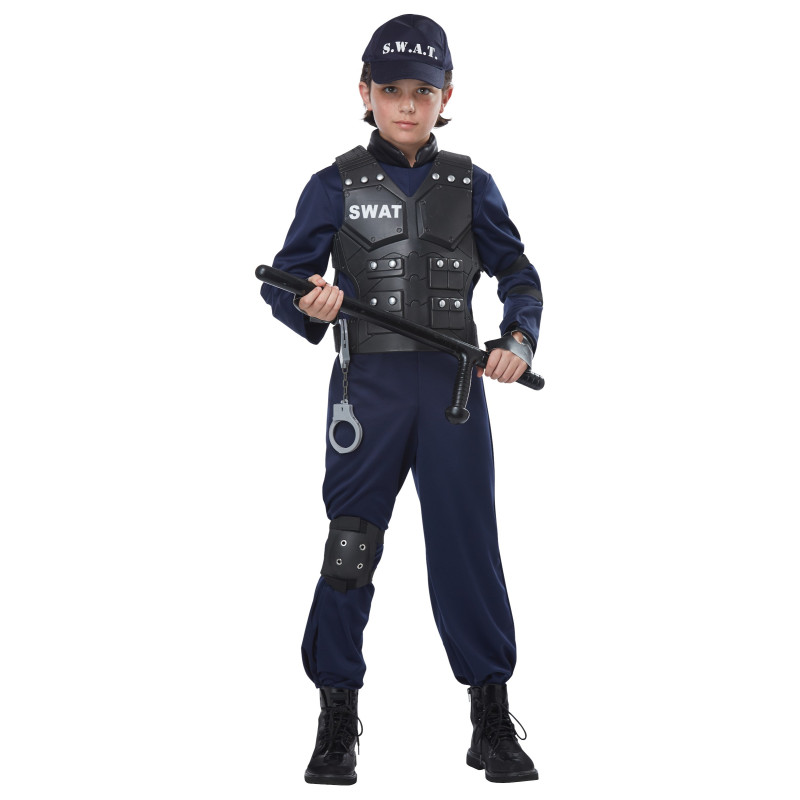 Déguisement swat luxe enfant Jadeo