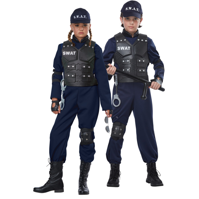 Déguisement swat luxe enfant Jadeo