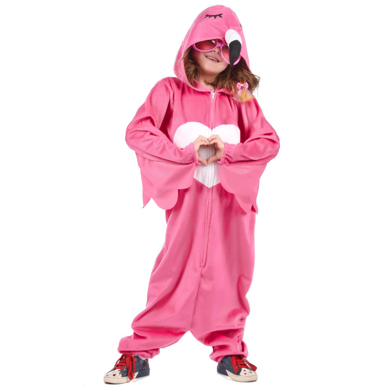 Déguisement flamant rose enfant Jadeo