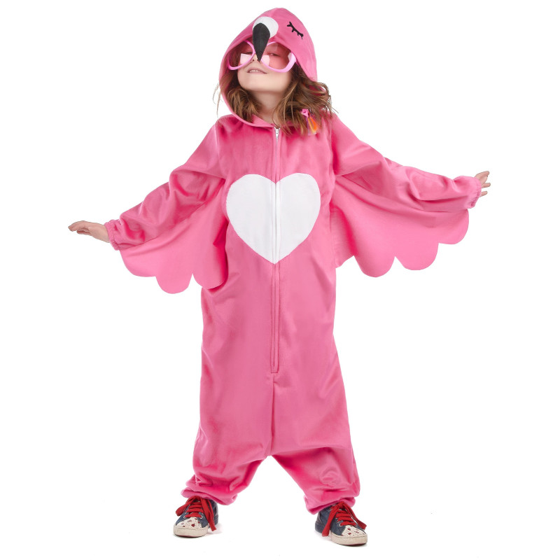 Déguisement flamant rose enfant Jadeo