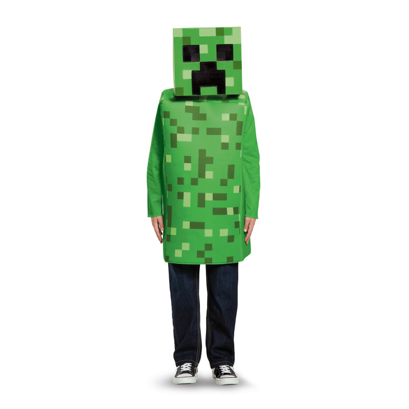 Déguisement Creeper Minecraft luxe enfant Jadeo