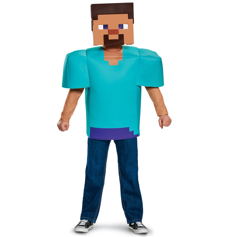 Déguisement Steve Classique Minecraft enfant Jadeo