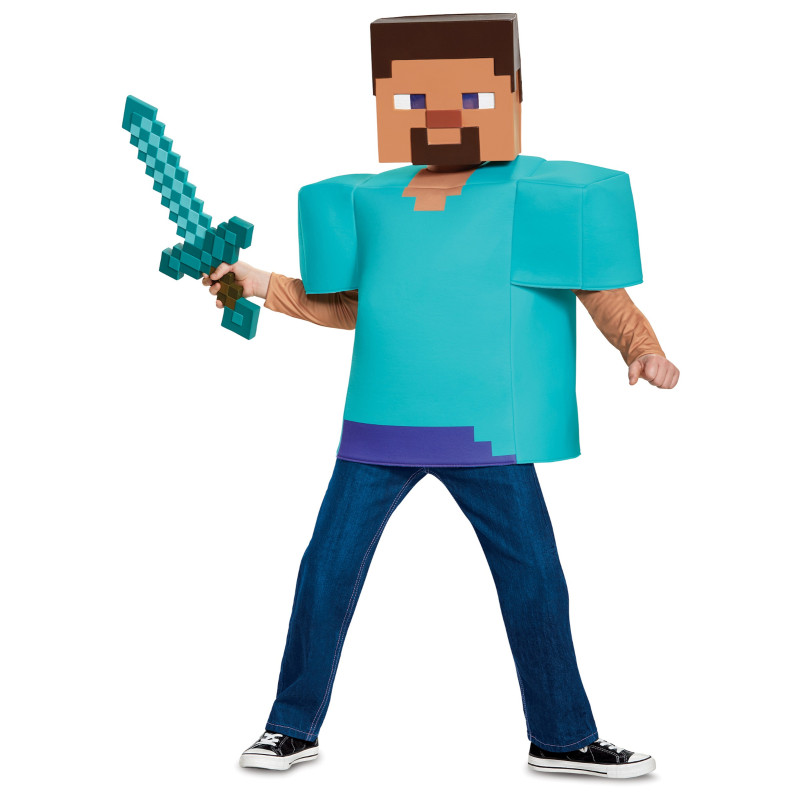 Déguisement Steve Classique Minecraft enfant Jadeo