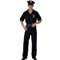 Déguisement policier noir homme Jadeo