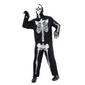 Déguisement noir squelettehomme Halloween Jadeo