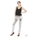 Costume Legging Argent Adulte PtitClown