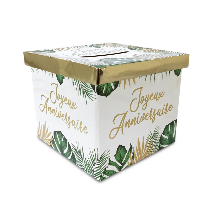 Urne mariage original tropical party sud trading compagny - Urne mariage original sur The Duck.fr