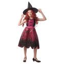 Costume sorcière  rose  enfant  5/6 ans PtitClown