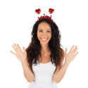 Serretête cœur rouge PtitClown