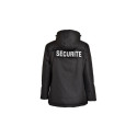 Parka Agent de Sécurité Cityguard - Vêtement Sécurité Sureté Cityguard Quaerius