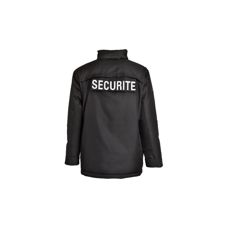 Parka Agent de Sécurité Cityguard - Vêtement Sécurité Sureté Cityguard Quaerius