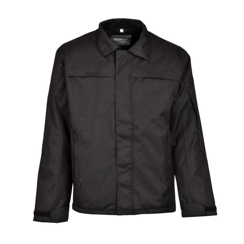 Blouson Agent de Sécurité Noire Homme - Vêtement Sécurité Privé Quaerius