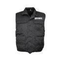 Gilet Sécurité Rangers Noir Cityguard - Vêtement Agent de Sécurité Cityguard Quaerius