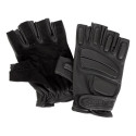 Mitaines Intervention Cuir Noir Cityguard - Gants Agent Sécurité Cityguard Quaerius