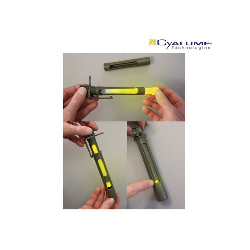 Etui Cyalume - Bâton Lumineux Cyalume - Equipements Militaire Quaerius