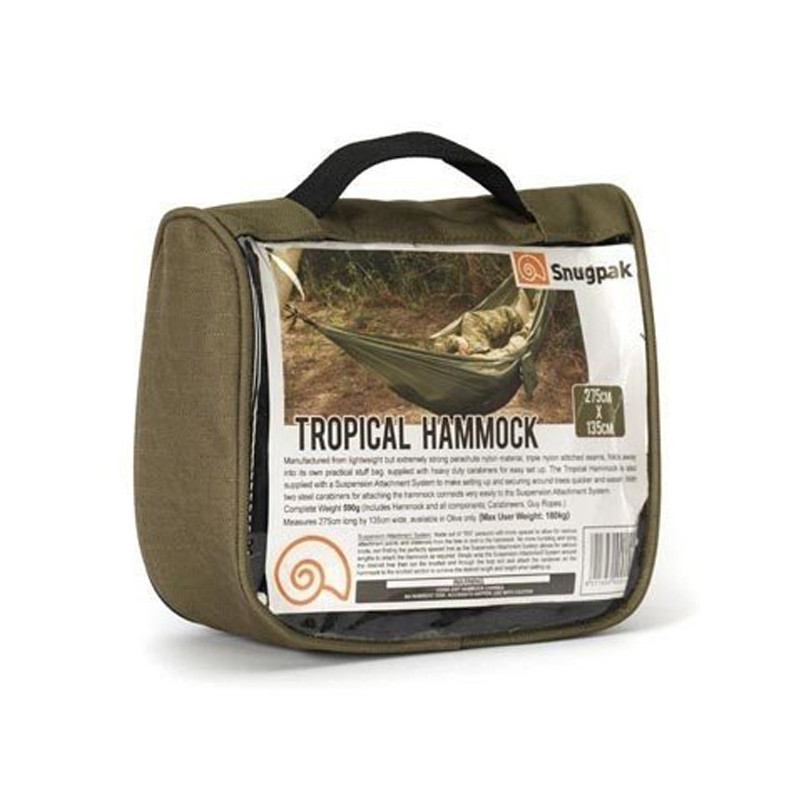 Hamac Tropical Snugpak - hamac militaire tactique jungle Quaerius