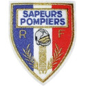 ECUSSON SAPEURS POMPIERS DCA FRANCE - Equipement Sapeurs Pompiers Ecussons Quaerius