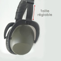 Casque Pliable Anti-Bruit OPEX - Equipement militaire Protection auditive Casque anti-bruit Quaerius