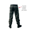 PANTALON CARGO NOIR DCA FRANCE - Equipement militaire Habillement Quaerius