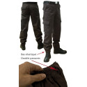 PANTALON CARGO NOIR DCA FRANCE - Equipement militaire Habillement Quaerius