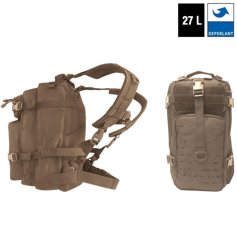 Sac à Dos Assulat Pack avec Molle à Découpe Laser Opex Equipement - Sac à dos militaire tactique Quaerius