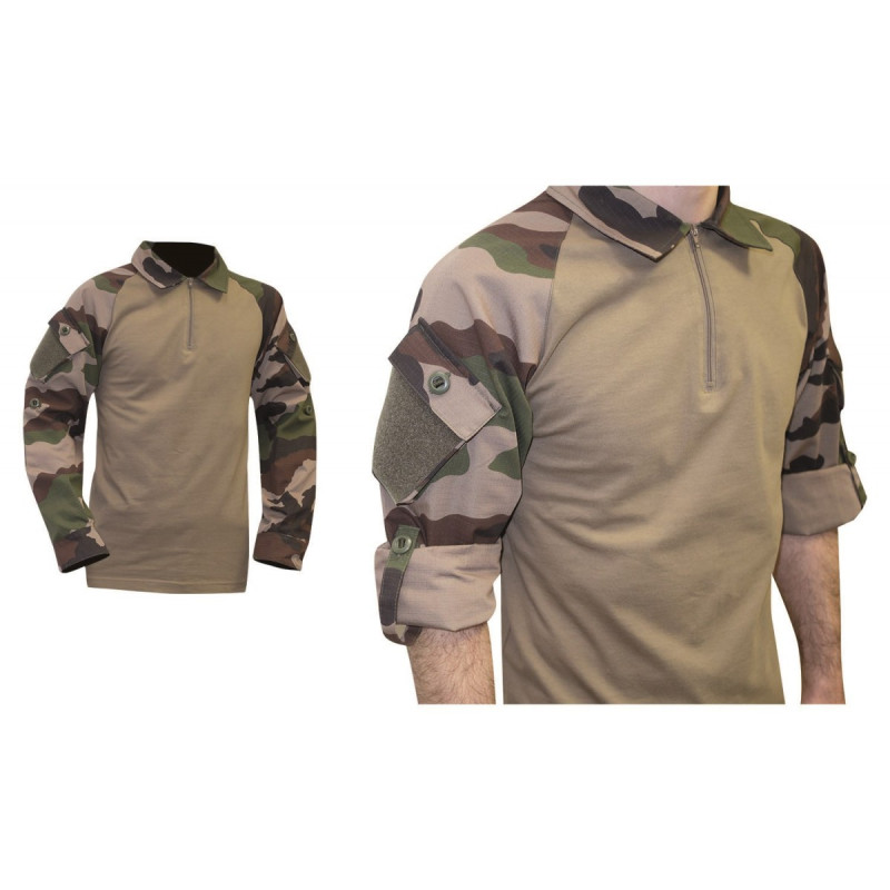 Chemise de Combat UBAS Coton Opex - Tenue militaire chemise ubas treillis coton Quaerius