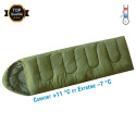 Sac de Couchage Confort Vert kaki armée Opex - tenue militaire sac de couchage armée de terre française Quaerius