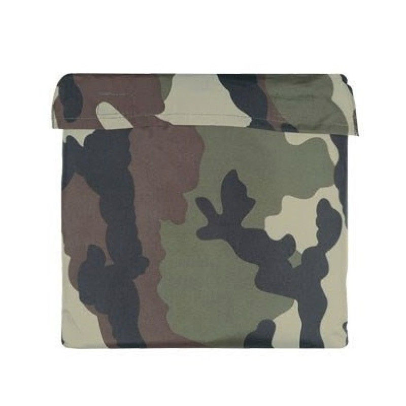 Bâche Camouflage CE Polyester 3*3 DCA France - matériel bivouac militaire camouflage Quaerius