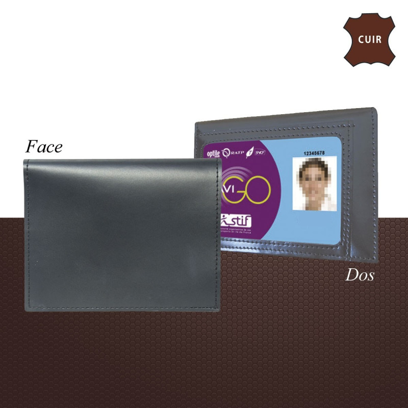 Porte-Cartes 3 Volets Unique Emplacement Carte Navigo - Accessoires Porte-Feuilles Quaerius