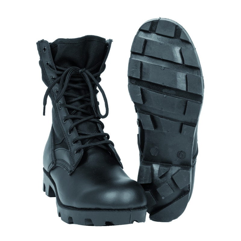 Bottes US Panama Jungle - Chaussures Militaire Cuir Quaerius